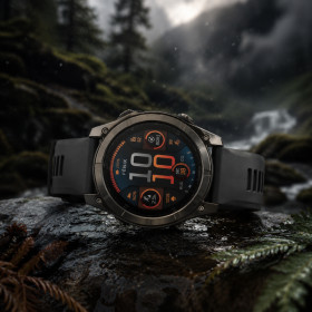 Montre Garmin Fenix 8 AMOLED Sapphire Titane Bracelet Gray 51mm