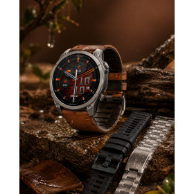 copy of Montre Garmin Fenix 7 Pro Sapphire Solar Edition Carbone Gris DLC Titane Bracelet Noir