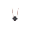 Collier Morganne Bello Lumière Nacre Grise Or Rose