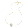 Collier Morganne Bello Trèfle Diamants Or Jaune Grand Modèle