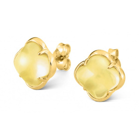 Puces d'Oreilles Morganne Bello Songe Citrine Or Jaune