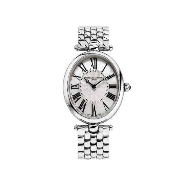 Montre Frederique Constant Classics Art Déco Oval FC-200MPW2V6B 30 mm Quartz Cadran Nacre