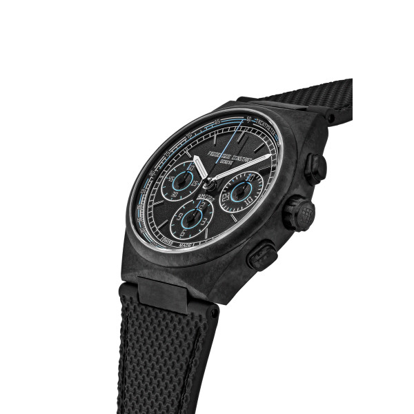 Montre Frédérique Constant Highlife 41mm Automatique Chronographe Cadran Noir Mat
