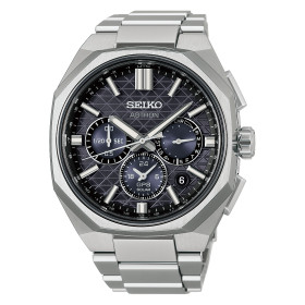 Montre Seiko Astron 50mm Solaire Chronographe Titane Gps Lumibrite