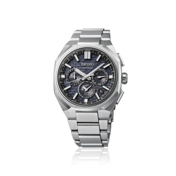 Montre Seiko Astron 50mm Solaire Chronographe Titane Gps Lumibrite
