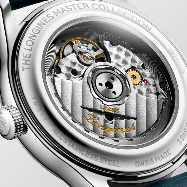 Montre Longines Master Collection 39mm Automatique Cadran Argenté Grain D'Orge