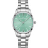 Montre Hamilton Jazzmaster 40mm Quartz Cadran Bleu Turquoise