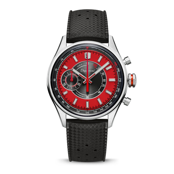 Montre Depancel Allure Mono Eye 39mm Méca-Quartz Cadran Rouge