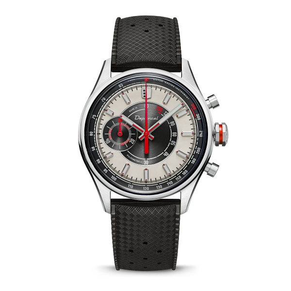 Montre Depancel Allure Mono Eye 39mm Méca-Quartz Cadran Blanc Cassé Chronographe