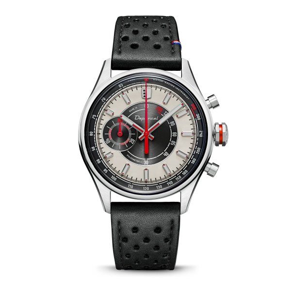 Montre Depancel Allure Mono Eye 39mm Méca-Quartz Cadran Blanc Cassé Chronographe