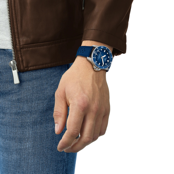Montre Tissot Seastar 2000 Powermatic 80 44 mm Cadran Bleu