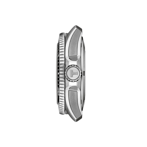 Montre Tissot Seastar 2000 Powermatic 80 44 mm Bracelet Acier Cadran Gris