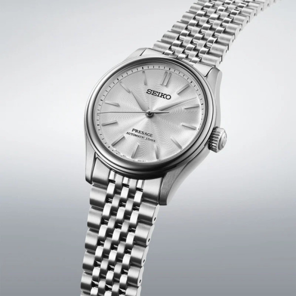 Montre Seiko Presage Classic Series HCC001J1 38 mm Automatique Cadran Blanc Shironeri