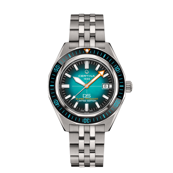 Montre Certina DS Super PH2000M STC 43mm Automatique Cadran Bleu