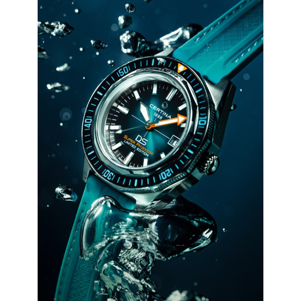 Montre Certina DS Super PH2000M STC 43mm Automatique Cadran Bleu