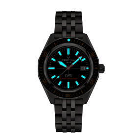 Montre Certina DS Super PH2000M 43mm Automatique Cadran Noir