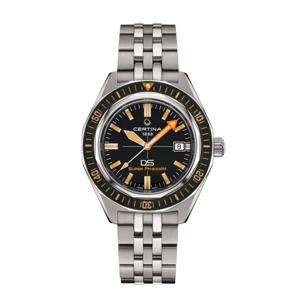 Montre Certina DS Super PH2000M 43mm Automatique Cadran Noir