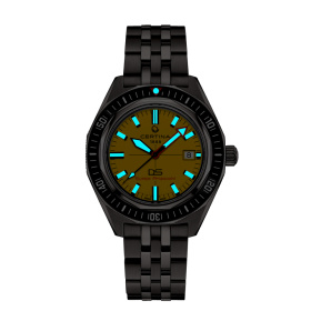 Montre Certina DS Super PH2000M 43mm Automatique Cadran Jaune