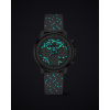 Montre NORQAIN Freedom Chrono 40mm Enjoy Life Sprinkles Bleu Caoutchouc Blanc