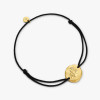 Bracelet Arthus Bertrand Astro Balance or jaune & diamant 15 mm satinée