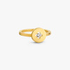 Bague Arthus Bertrand Royale or jaune & diamant polie