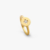 Bague Arthus Bertrand Royale or jaune & diamant polie