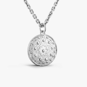 Médaille Arthus Bertrand Rosae argent 32 mm satinée passivée