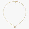Collier Arthus Bertrand Royale or jaune pavé de diamants polie