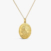 Médaille Arthus Bertrand Tigre Arbre Pie or jaune 30 mm sablée