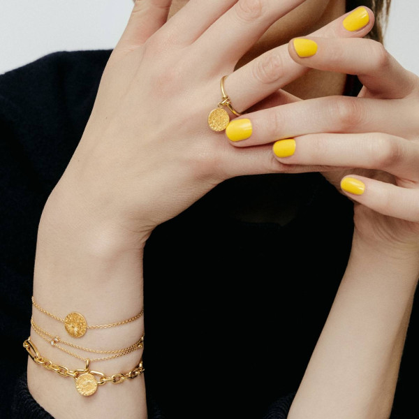Bracelet Arthus Bertrand Pluie d'Étoiles or jaune satinée