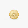 Médaille Arthus Bertrand Cœur Sacré vermeil 25 mm satinée