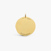 Médaille Arthus Bertrand Cœur Sacré vermeil 25 mm satinée