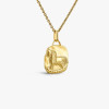 Médaille Arthus Bertrand Cheval vermeil 19 mm polie passivée
