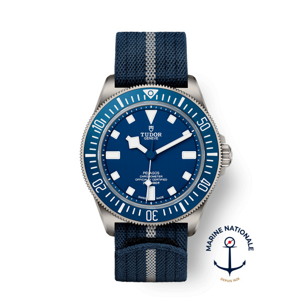 Montre Tudor Pelagos FXD 42 mm Titane Cadran Bleu Marine
