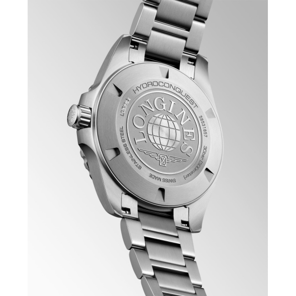 Montre Longines Hydroconquest 42mm Quartz Cadran Noir Sablé