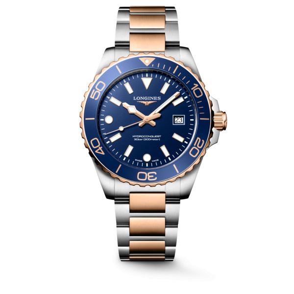 Montre Longines Hydroconquest 42mm Quartz Cadran Bleu Sablé