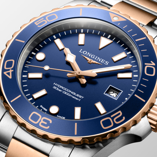 Montre Longines Hydroconquest 42mm Quartz Cadran Bleu Sablé