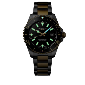 Montre Longines Hydroconquest 42mm Quartz Cadran Noir Sablé