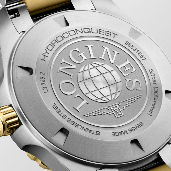 Montre Longines Hydroconquest 42mm Quartz Cadran Noir Sablé