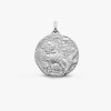 Médaille Arthus Bertrand Tigre Arbre Pie argent 30 mm rhodiée
