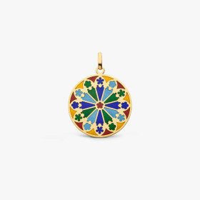 Médaille Arthus Bertrand Notre-Dame de Strasbourg or jaune 22 mm polie