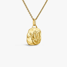 Médaille Arthus Bertrand Papillon vermeil 19 mm polie passivée