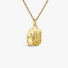 Médaille Arthus Bertrand Papillon vermeil 19 mm polie passivée