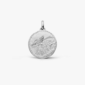 Médaille Arthus Bertrand Pie argent 25 mm rhodiée