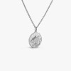 Médaille Arthus Bertrand Pie argent 25 mm rhodiée