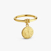 Bague Arthus Bertrand Pluie d'Étoiles or jaune 11 mm polie