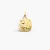 Médaille Arthus Bertrand Teckel vermeil 19 mm polie passivée