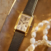 Montre Citizen femme 19 mm Eco-Drive cuir verre saphir