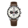 Montre Citizen chronographe 39,9 mm Eco-Drive cuir