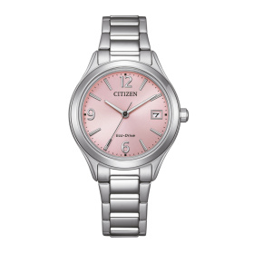 Montre Citizen femme 33,5 mm Eco-Drive tons rosés